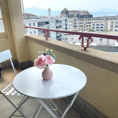 Appartement La Proximité Du Centre Avec Vue Lausanne