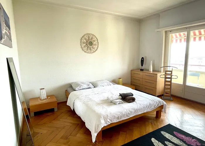 La Proximite Du Centre Avec Vue 아파트 로잔